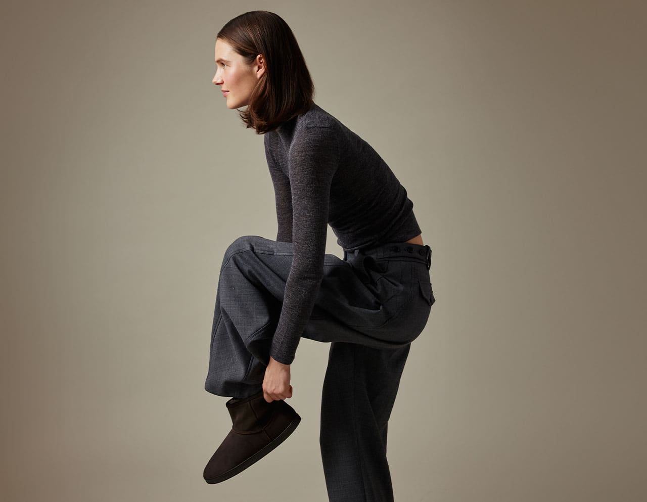 Groundies Cozy Boot black