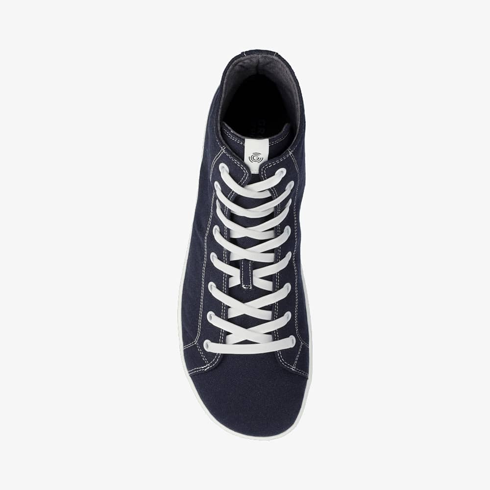 Women's - Vegan Basket Sport High Top Trainers in White | Superdry US